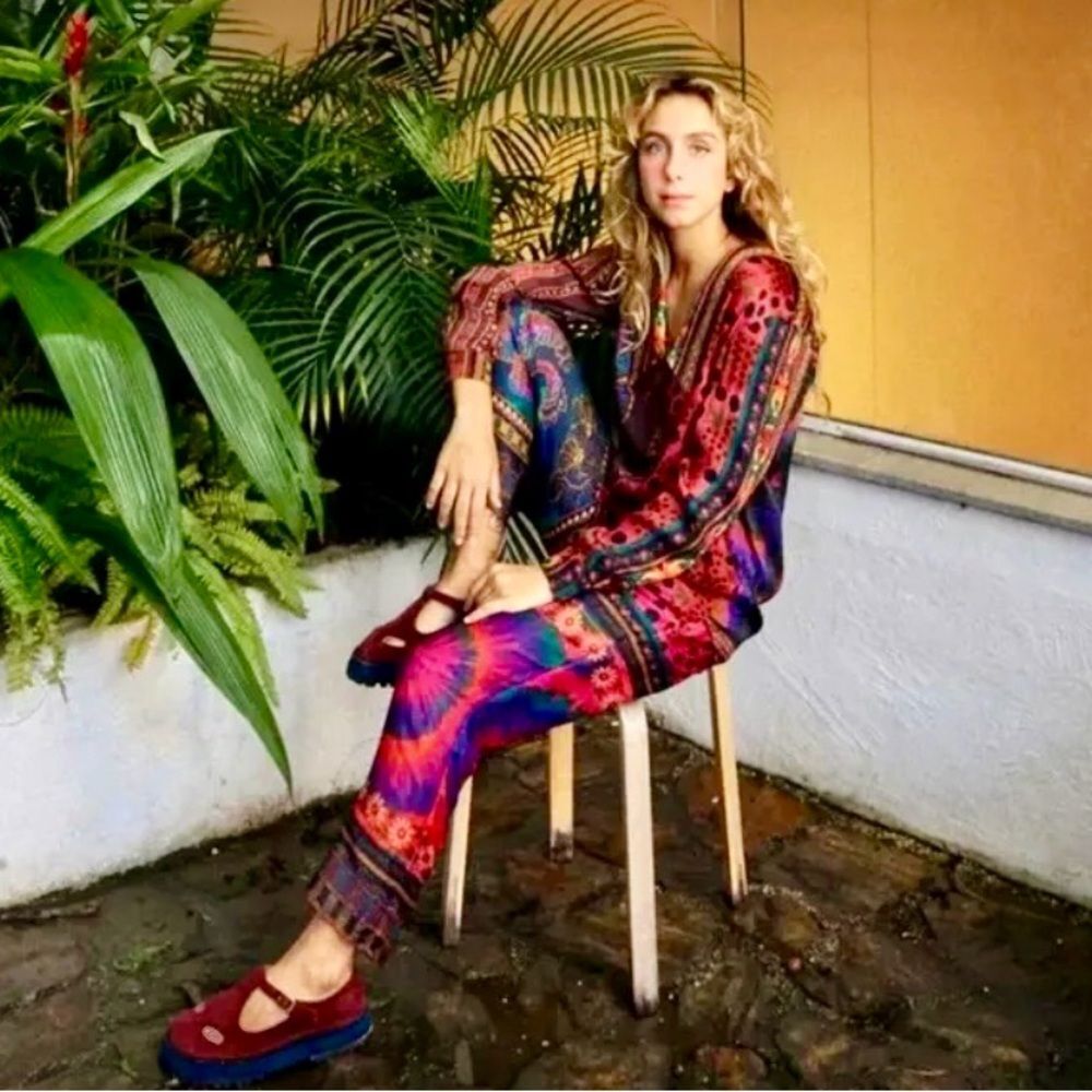 FARM Rio Multicolor Straight Leg Pants - Picture 2 of 15